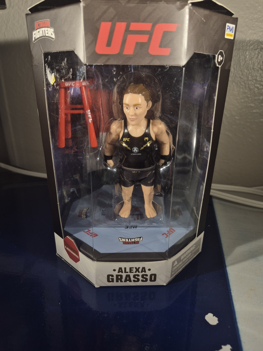 UFC Alexa Grasso Action Figure - Black and Red
